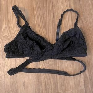 Aerie Faux Wrap Bralette